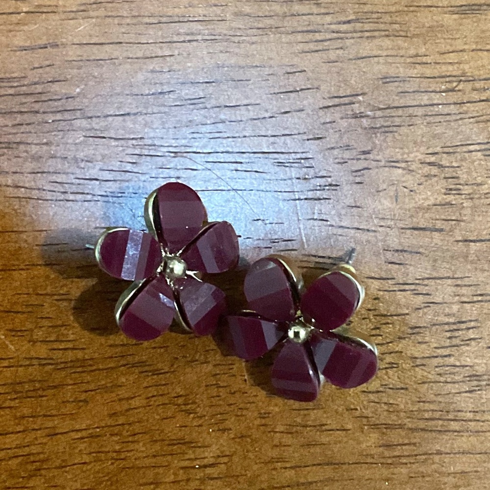 Flower earrings